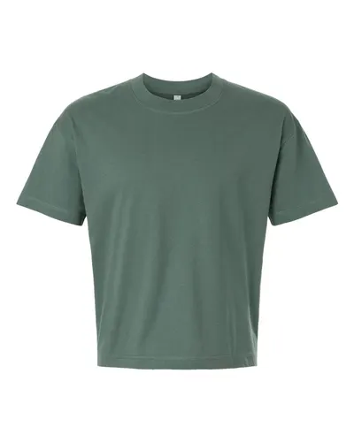LAT 3520 Unisex Boxy Jersey Tee — blank t-shirt, front view