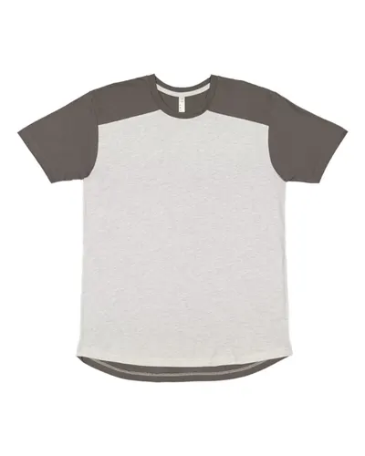 LAT 6911 Unisex Forward Shoulder Fine Jersey Tee — blank t-shirt, front view