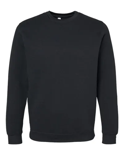 LAT 6925 Unisex Elevated Fleece Crewneck Sweatshirt — blank crewneck sweatshirt, front view