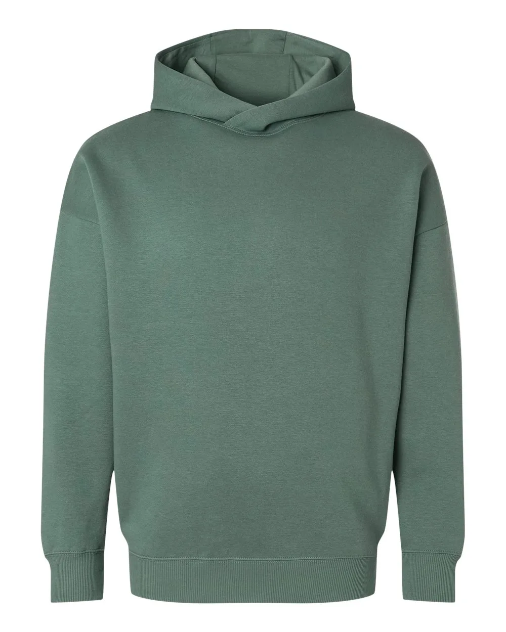 LAT 6956 Unisex Heavyweight Hoodie Sweatshirt — blank hooded sweatshirt, front view