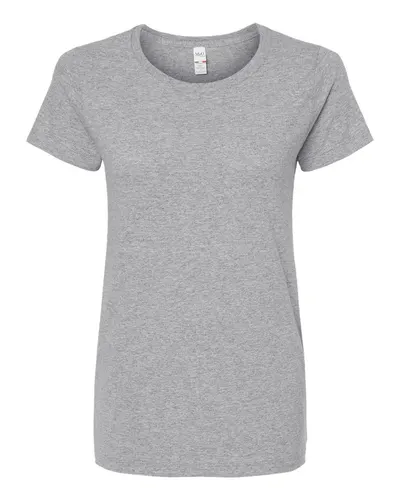 M&O 4810 Women's Gold Soft Touch T-Shirt — blank t-shirt, front view