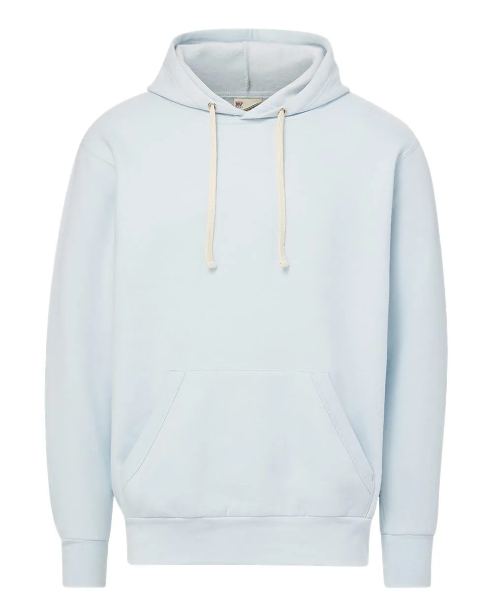 MV Sport 1478 Unisex Vintage Fleece Hooded Sweatshirt — blank hooded sweatshirt, front view