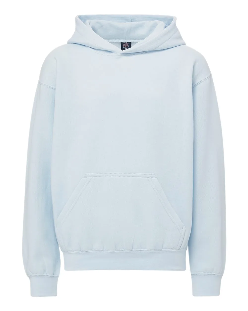 MV Sport 23153Y Youth Buddy Hooded Sweatshirt — blank hooded sweatshirt, front view