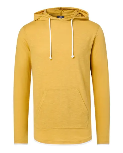 MV Sport 24401 Unisex Miles Slub Hooded Long Sleeve T-Shirt — blank hooded sweatshirt, front view