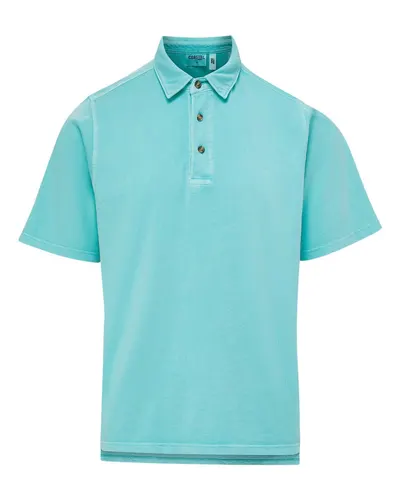 MV Sport 25411 Men's Coastal Color™ Polo — blank polo, front view
