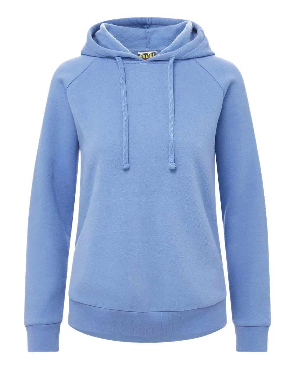 MV Sport W25164 Women's Vintage Fleece Hooded Sweatshirt — blank hooded sweatshirt, front view