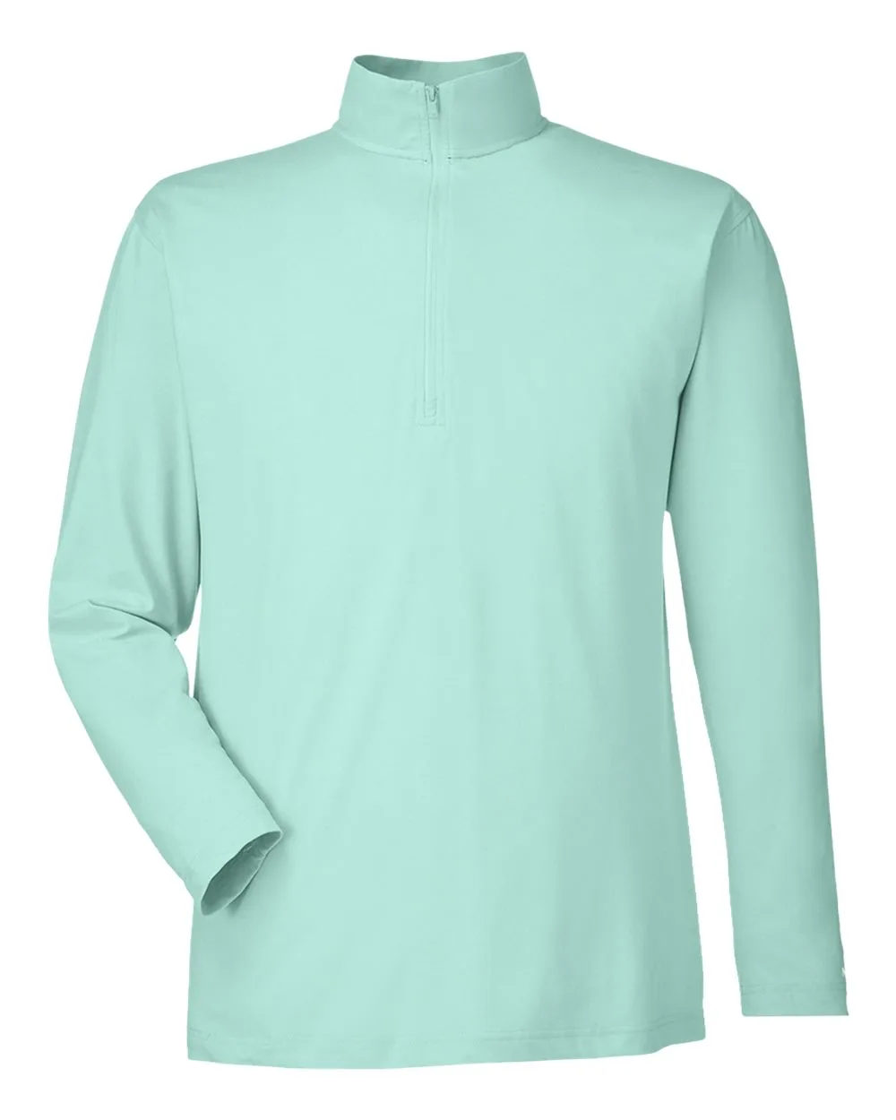 Nautica N17924 Men's Saltwater Quarter-Zip Pullover — blank garment, front view