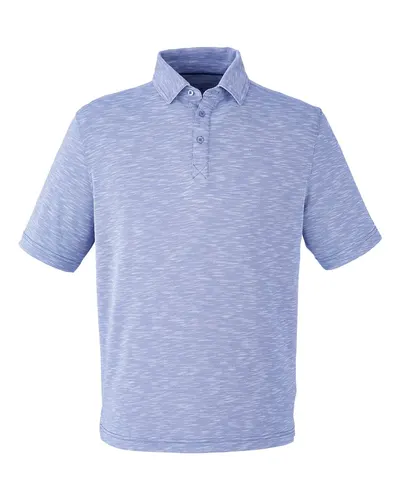 Nautica N17973 Men's Sun Surfer Slub Polo — blank polo, front view