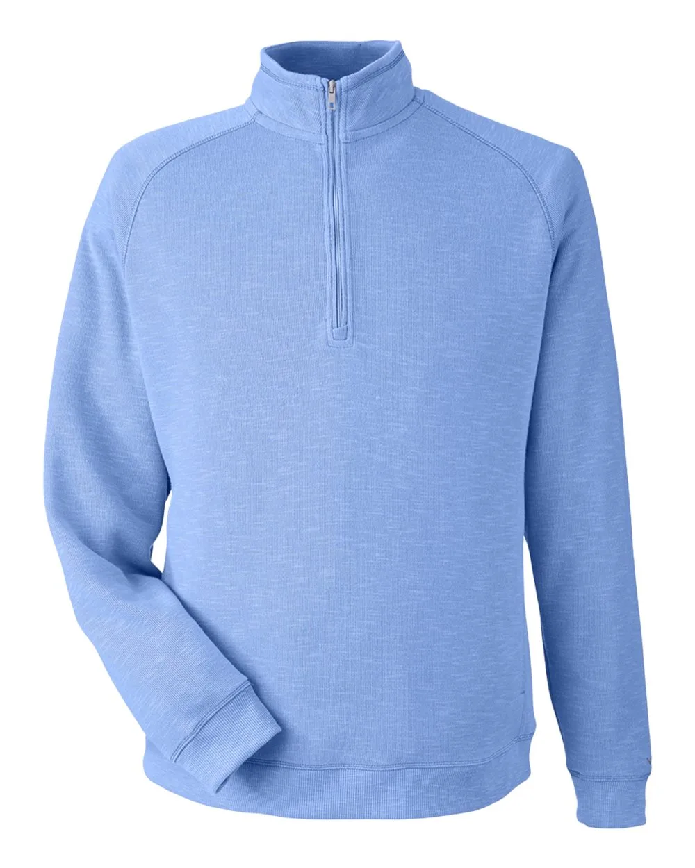 Nautica N17991 Unisex Sun Surfer Supreme Quarter-Zip Sweatshirt — blank crewneck sweatshirt, front view