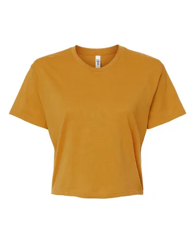 Next Level 1580 Women's Ideal Crop Top — blank garment, front view