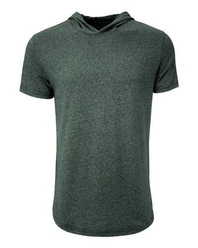 Next Level 2022 Unisex Mock Twist Hoodie T-Shirt — blank hooded sweatshirt, front view