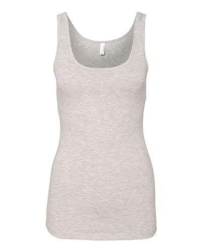 Next Level 3533 Women’s Spandex Jersey Tank — blank tank top, front view
