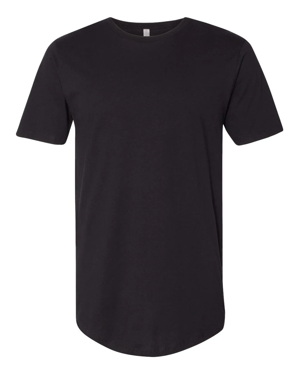 Next Level 3602 Unisex Cotton Long Body T-Shirt — blank t-shirt, front view