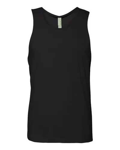 Next Level 3633 Unisex Cotton Tank — blank tank top, front view
