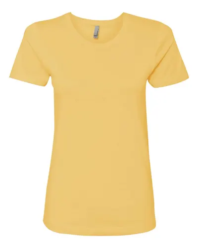 Next Level 3900 Women’s Cotton T-Shirt — blank t-shirt, front view