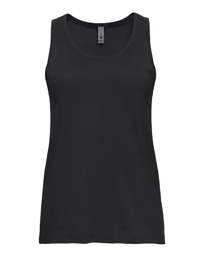 Next Level 3933 Women's Cotton Tank — blank tank top, front view