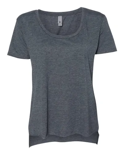Next Level 5030 Women's Festival Scoop Neck T-Shirt — blank t-shirt, front view