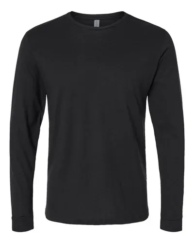 Next Level 6211 Unisex CVC Long Sleeve T-Shirt — blank long sleeve tee, front view