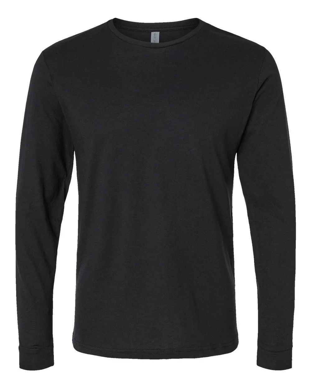 Next Level 6211 Unisex CVC Long Sleeve T-Shirt — blank long sleeve tee, front view