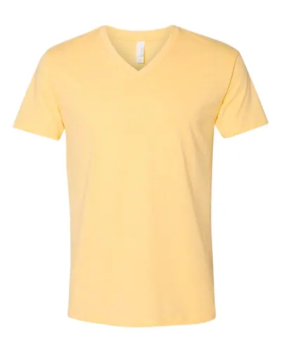 Next Level 6240 Unisex CVC V-Neck T-Shirt — blank t-shirt, front view