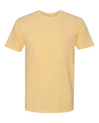 Next Level 6410 Unisex Sueded T-Shirt — blank t-shirt, front view