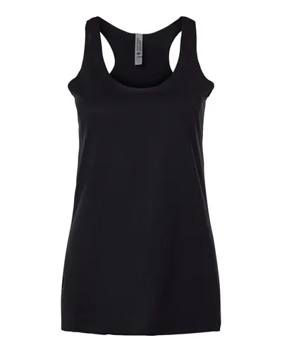 Next Level 6733 Women’s Triblend Racerback Tank — blank tank top, front view