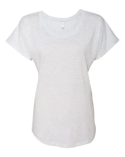 Next Level 6760 Women’s Triblend Dolman T-Shirt — blank t-shirt, front view