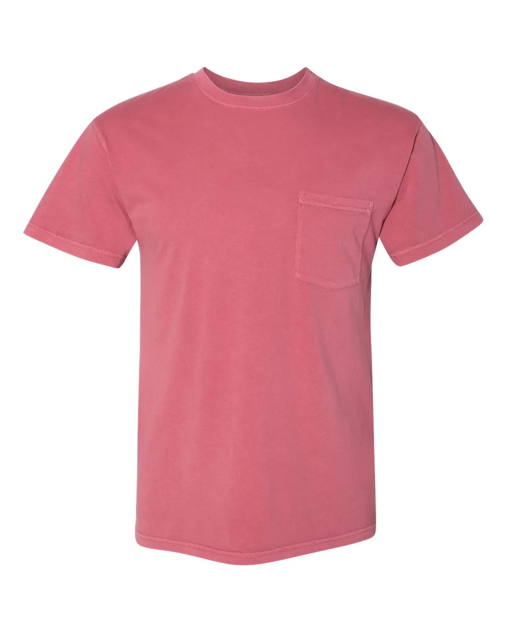 Next Level 7415 Unisex Inspired Dye Pocket T-Shirt — blank t-shirt, front view