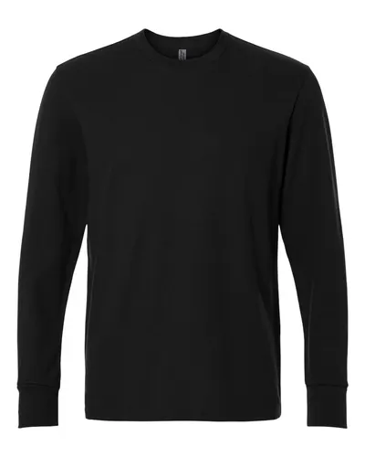 Next Level 8211 Unisex Ideal Thermal Long Sleeve T-Shirt — blank long sleeve tee, front view
