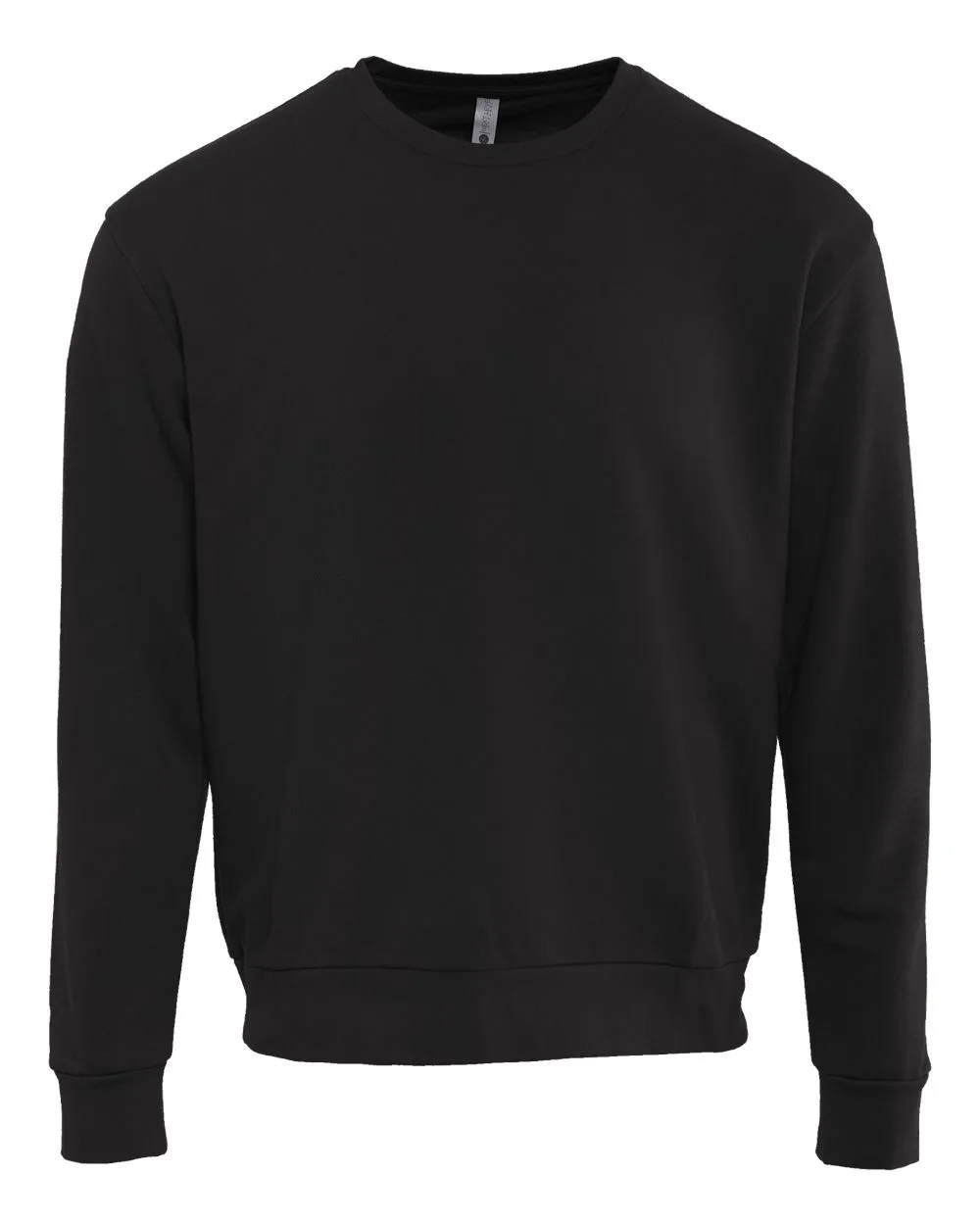 Next Level 9003 Unisex Santa Barbara Crewneck Sweatshirt — blank crewneck sweatshirt, front view