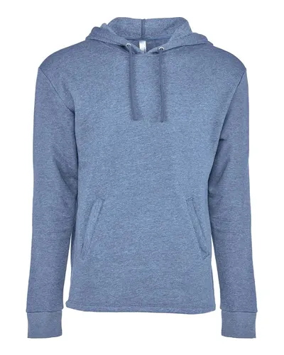 Next Level 9300 Unisex Malibu Welt Pocket Hoodie Sweatshirt — blank hooded sweatshirt, front view