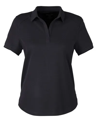 North End NE112W Women's Express Tech Performance Polo — blank polo, front view