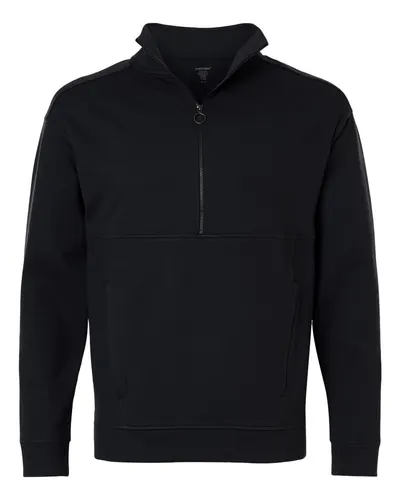 North End NE220 Men's Mantra Half-Zip Ottoman Pullover — blank garment, front view