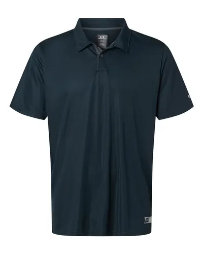 Oakley FOA402993 Men's Team Issue Hydrolix Polo — blank polo, front view