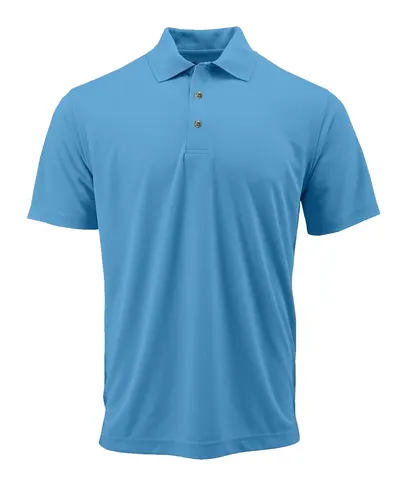 Paragon 108Y Youth Saratoga Performance Mini Mesh Polo — blank polo, front view