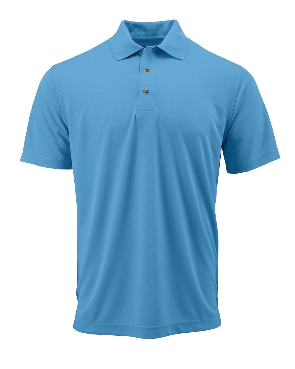 Paragon 108Y Youth Saratoga Performance Mini Mesh Polo — blank polo, front view