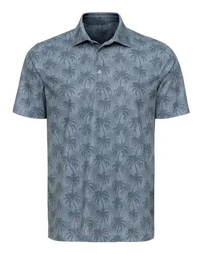 Paragon 154 Men's Charleston Sublimated Polo — blank polo, front view