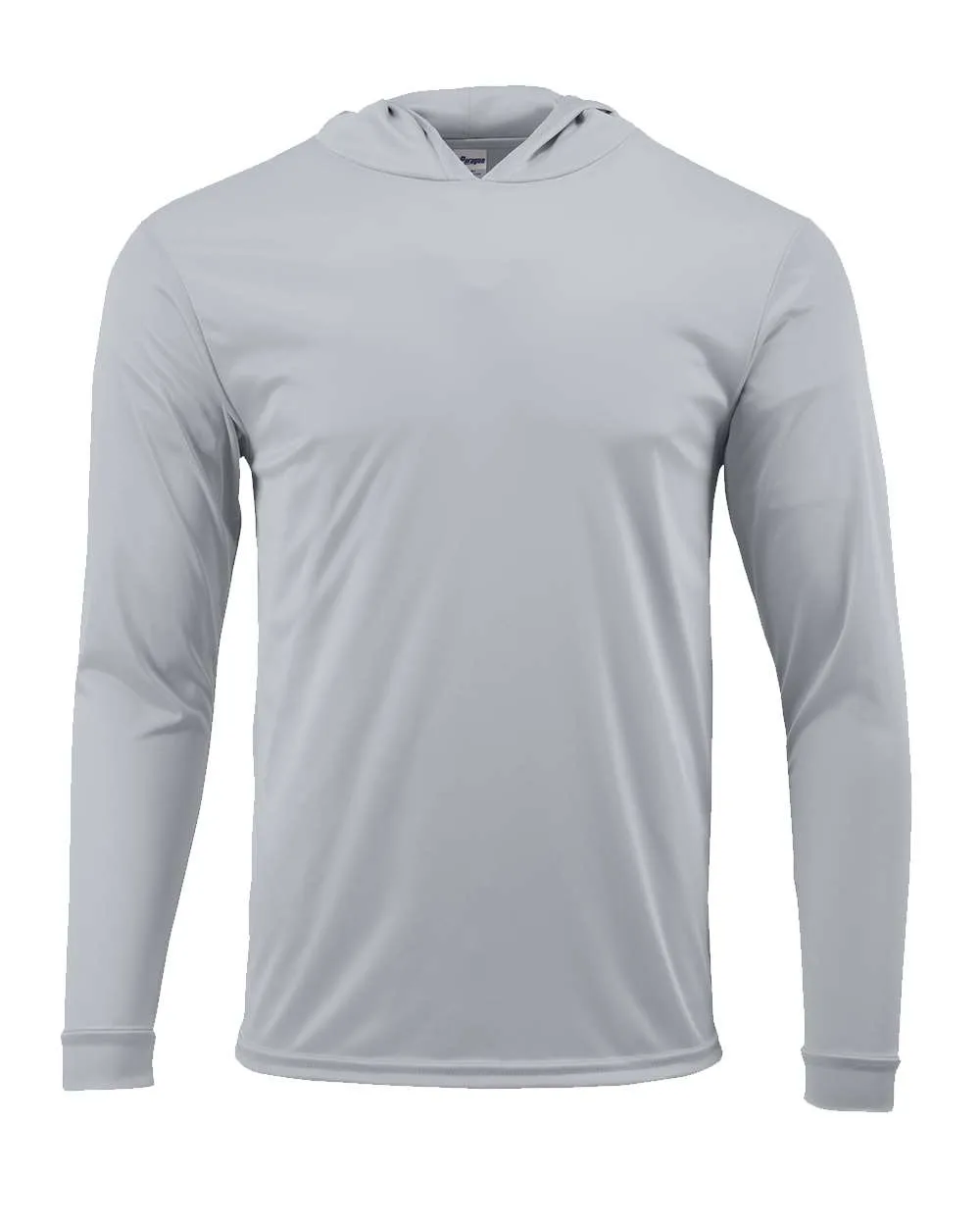 Paragon 221Y Youth Bahama Performance Hooded Long Sleeve T-Shirt — blank hooded sweatshirt, front view