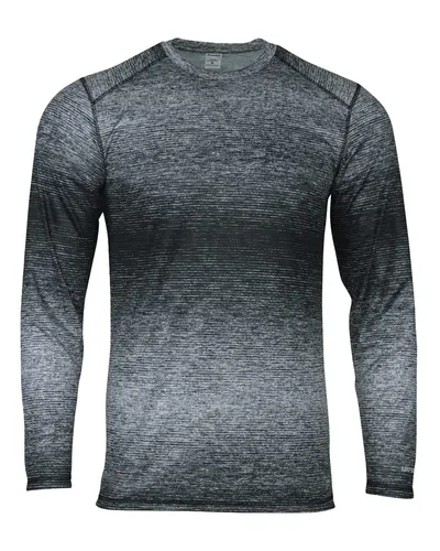 Paragon 234 Men's Mirage Performance Long Sleeve T-Shirt — blank long sleeve tee, front view