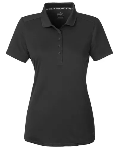 Puma Golf 532989 Women's Gamer Golf Polo — blank polo, front view