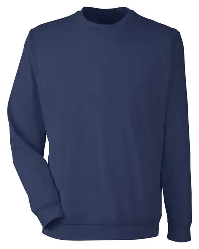 Puma Golf 535500 Men's Cloudspun Crewneck Sweatshirt — blank crewneck sweatshirt, front view