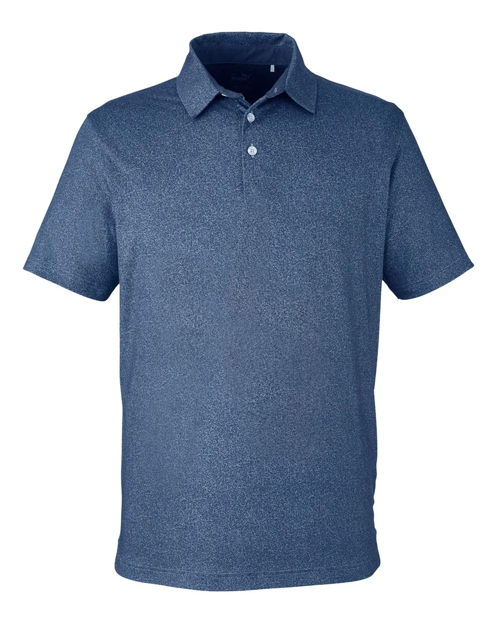 Puma Golf 538748 Men's Cloudspun Primary Polo — blank polo, front view