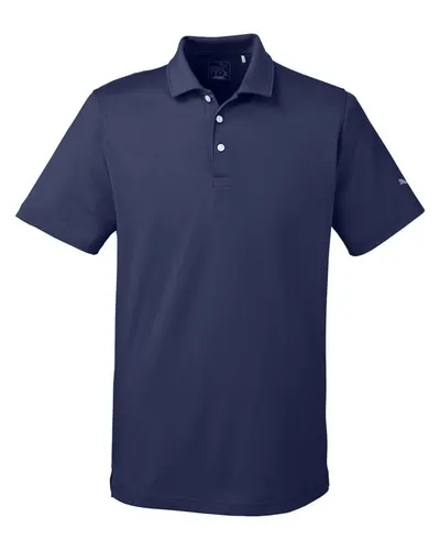 Puma Golf 596920 Men's Fusion Polo — blank polo, front view