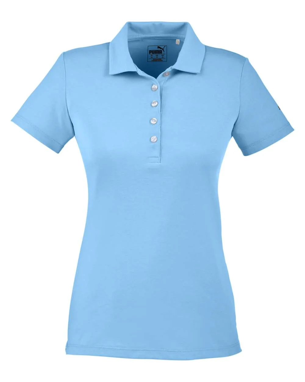 Puma Golf 596921 Women's Fusion Polo — blank polo, front view