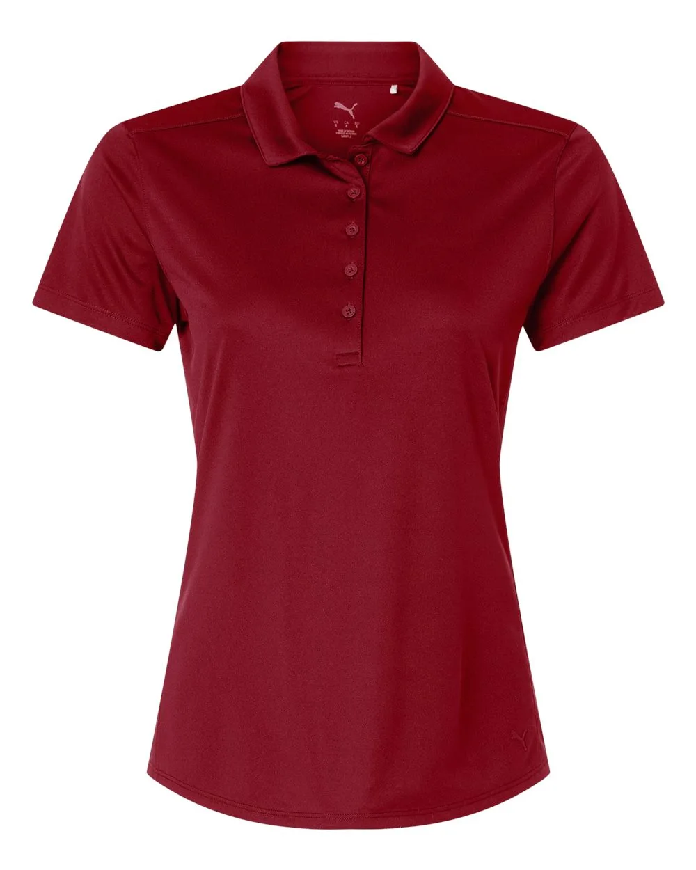 Puma Golf 629944 Womens Pure 2.0 Polo — blank polo, front view