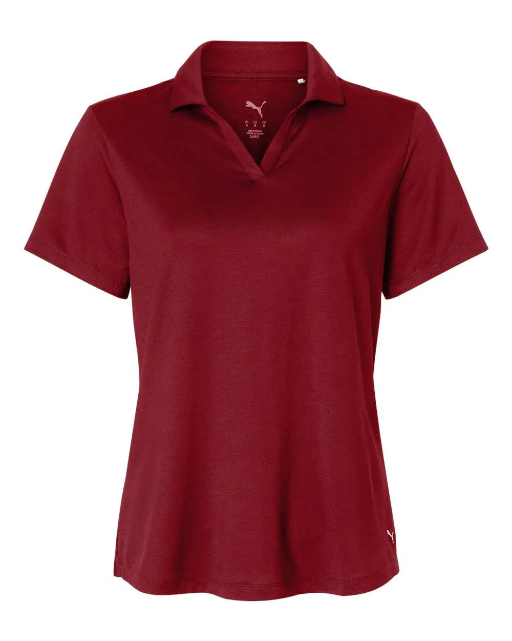 Puma Golf 631050 Women's Icon Polo 2.0 — blank polo, front view