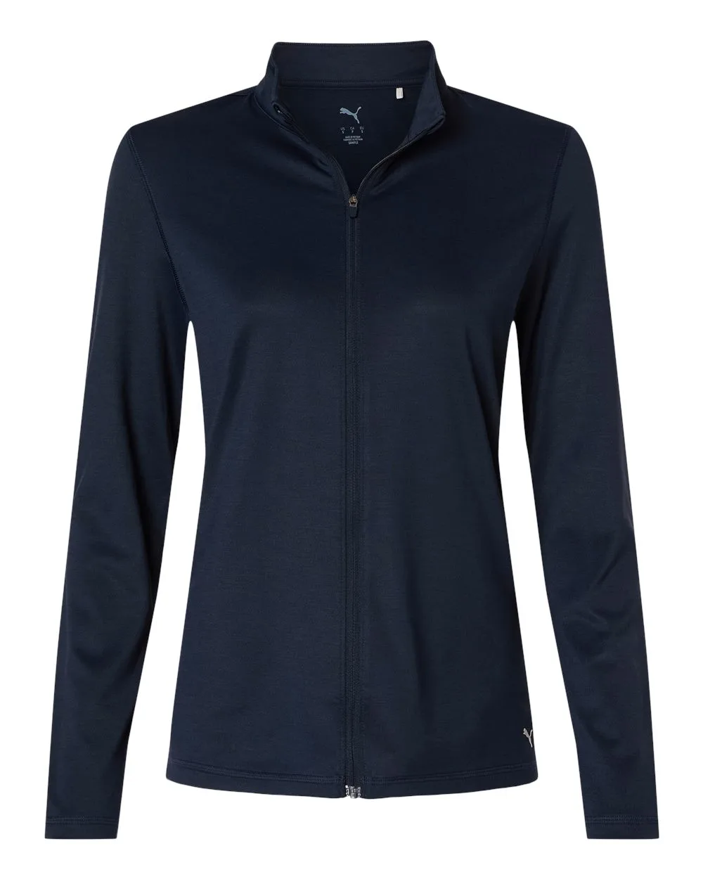 Puma Golf 631052 Women's Icon 2.0 Full-Zip — blank garment, front view