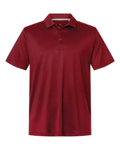 Puma Golf 631055 Men's Icon Polo 2.0 — blank polo, front view