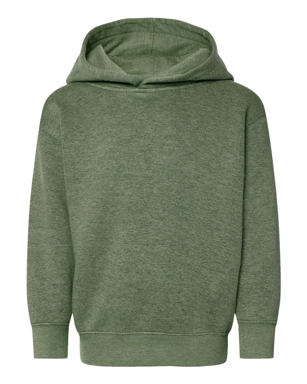 Rabbit Skins 3326 Toddler Pullover Fleece Hoodie — blank hooded sweatshirt, front view