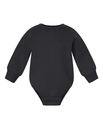 Rabbit Skins 3421 Infant Fleece Bodysuit — blank fleece pullover, front view